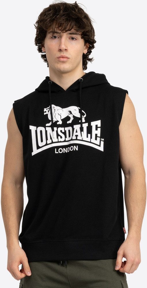 Lonsdale T-Shirt Bignor Ärmelloses Sweatshirt Mit Kapuze Normale Passform günstig online kaufen