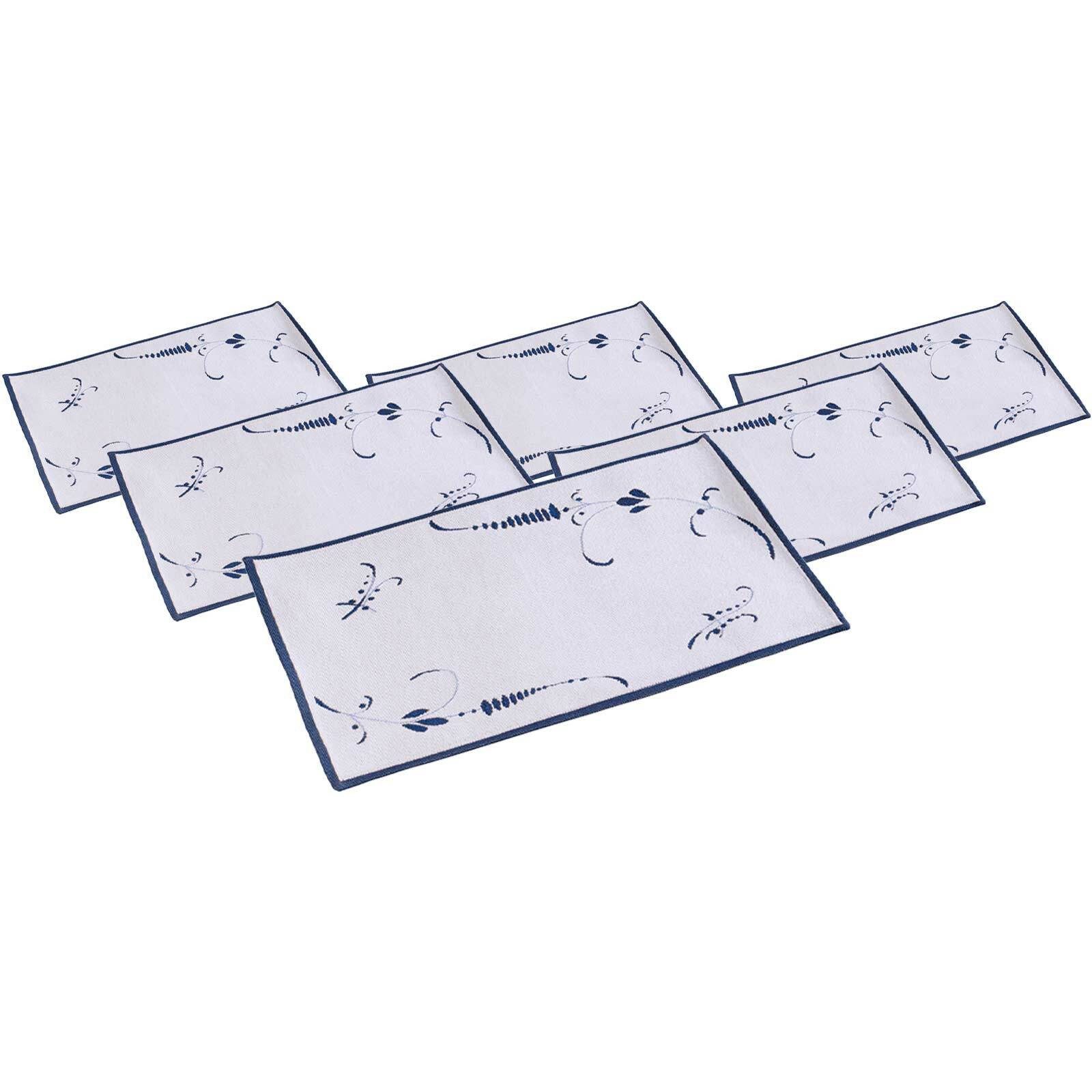 Villeroy & Boch Platzset Vieux Luxembourg Platzsets 49 x 32,5 cm 6er Set, (6-St)