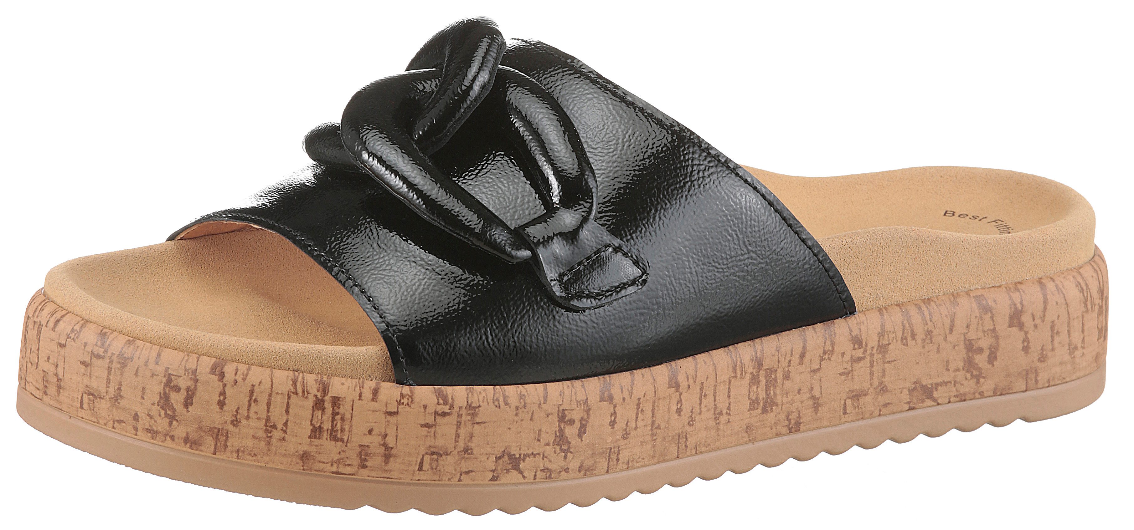 Gabor Pantolette, Plateau, Sommerschuh, Schlupfschuh mit günstig online kaufen