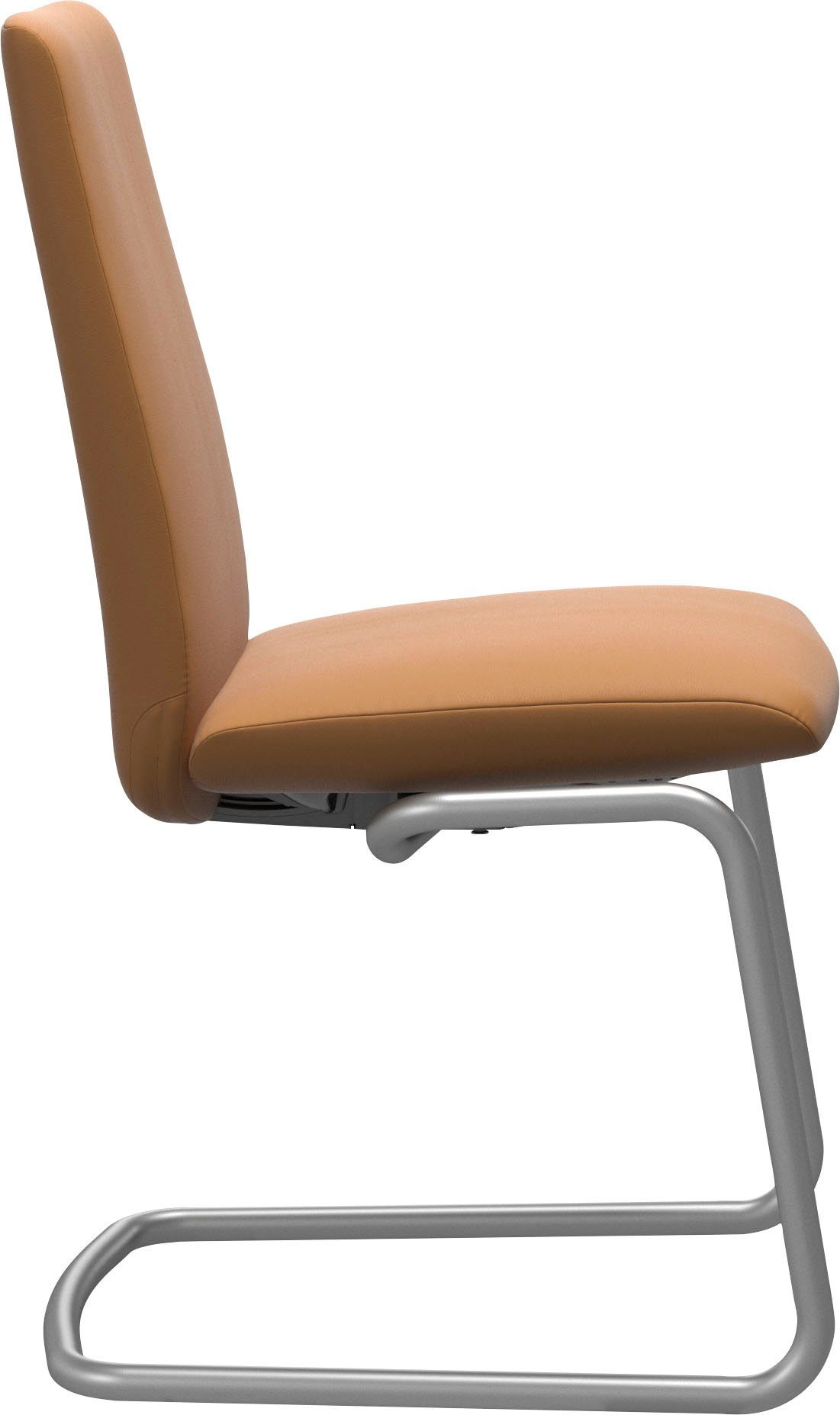 Stressless® Polsterstuhl Laurel, Beinen Back, matt in Low Stahl mit Chrom Größe aus M