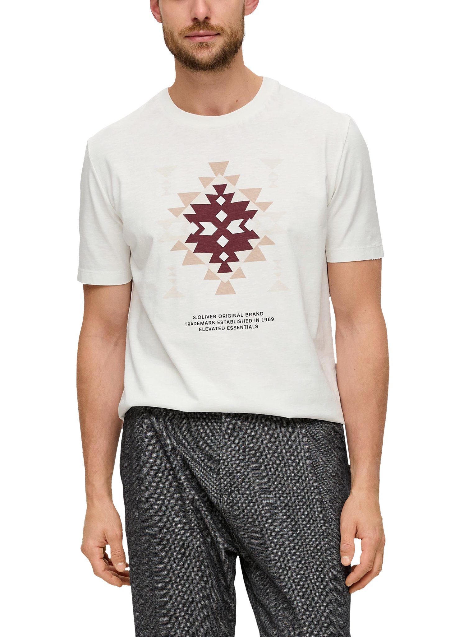 Herren T-Shirt Mit Italien Flagge - Atmungsaktives Freizeit Shirt Für Sport & Alltag