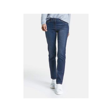 GERRY WEBER Straight-Jeans blau regular fit (1-tlg)