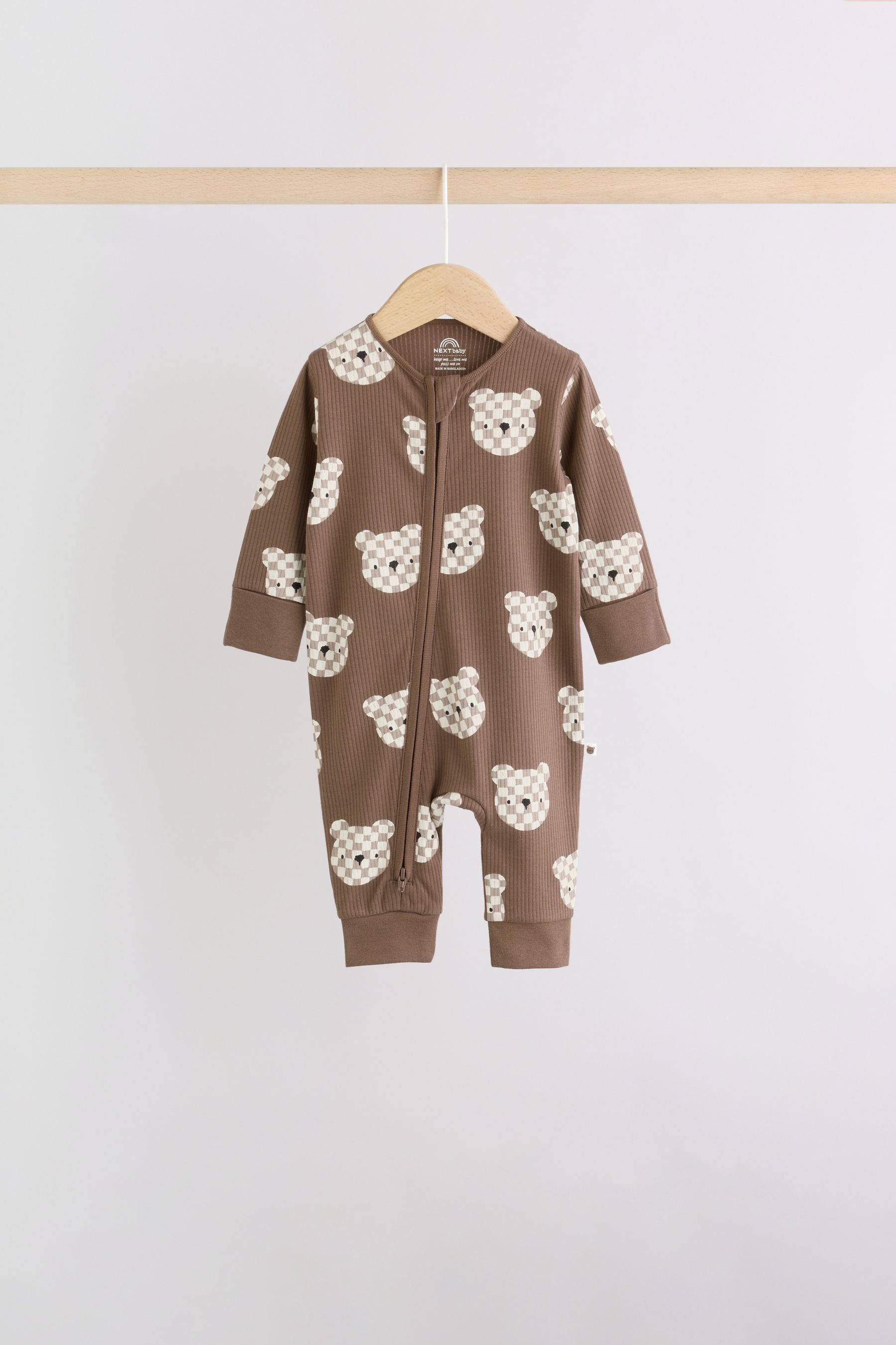 Next Schlafoverall Babyschlafanzüge mit Zweiwege-RV, 4er-Pack (4-tlg) – Bild 5 von 5