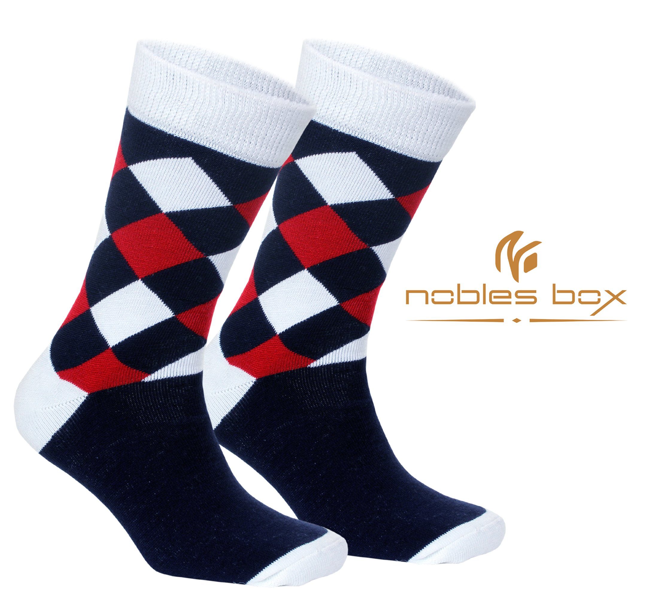 EU Asorti-5 Größe) Socken, Herren Herren (Beutel, Arbeitssocken 41-45 Warme Wintersocken Herren 2-Paar, NoblesBox Thermosocken