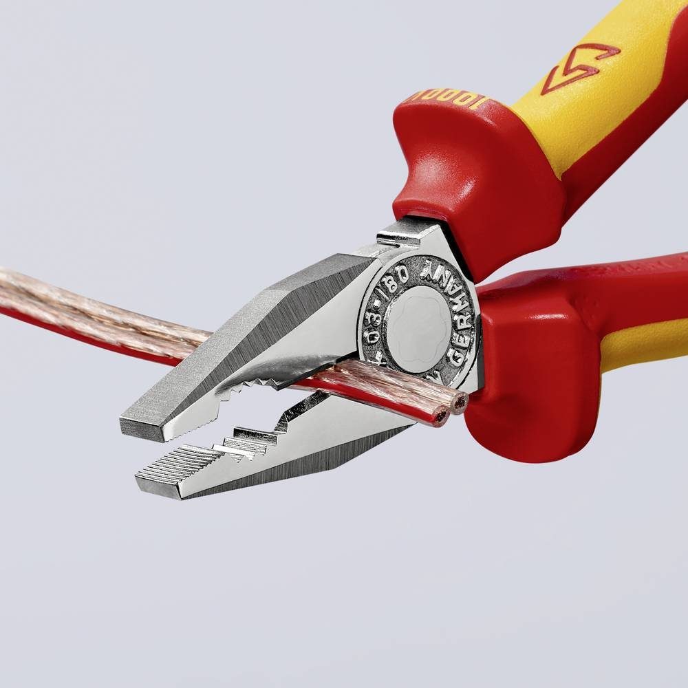 Knipex Kombizange Kombizange 03 06 180 – Bild 5 von 5