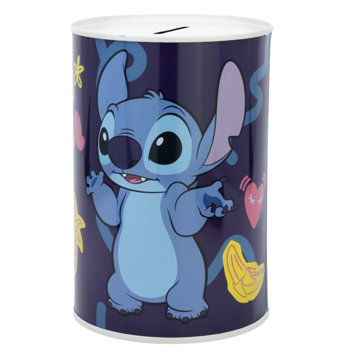 Disney Spardose Stitch Spardose bedruckt aus Metall 15 × 10 × 10 cm