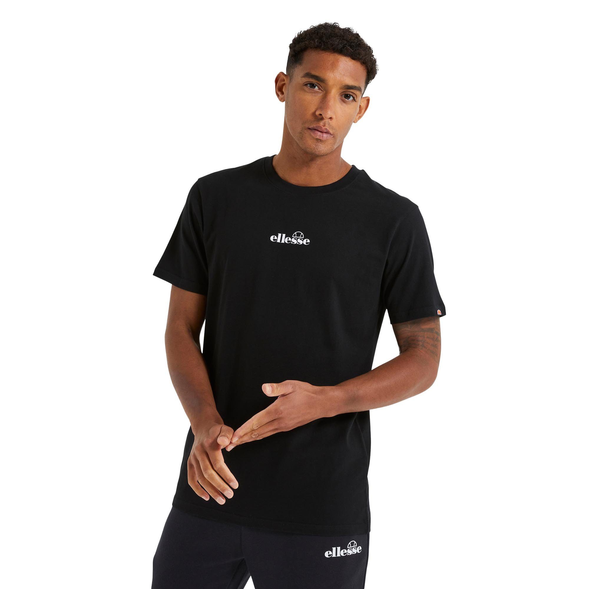 Ellesse T-Shirt Herren T-Shirt 2er Pack Baumwolle OLLIO (Packung, 2er Pack)