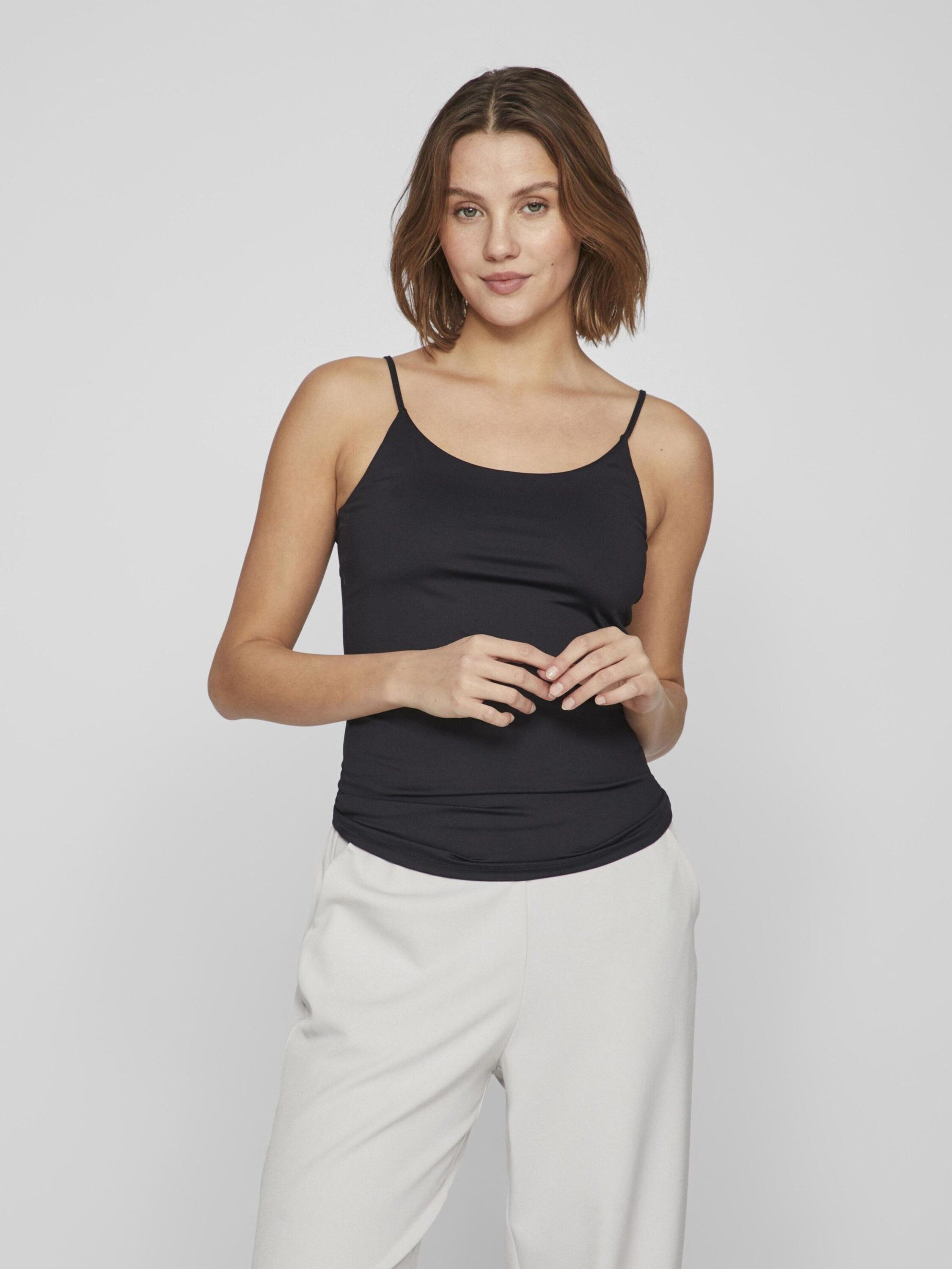 Vila Shirttop KENZA (1-tlg) Plain/ohne Details