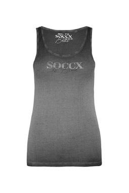 SOCCX Tanktop aus Baumwolle