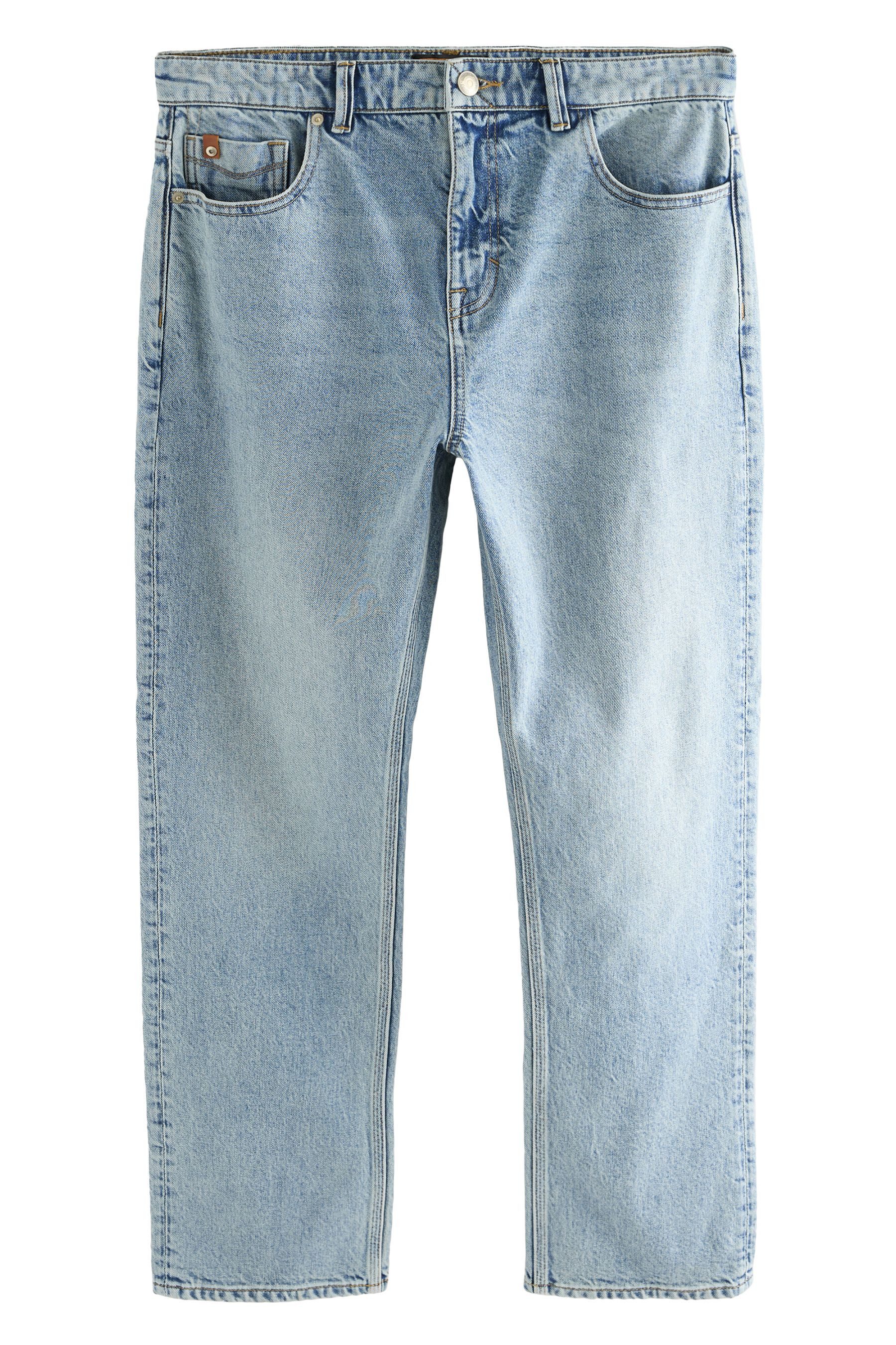 Next Straight-Jeans Straight Fit Signature Jeans günstig online kaufen