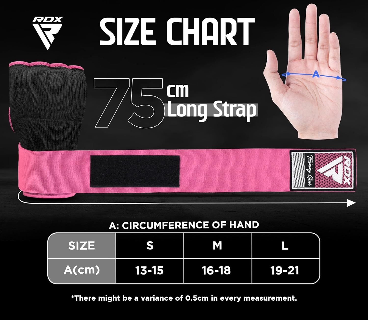 RDX Sports Boxhandschuhe RDX Boxen elastische Innenhandschuhe, MMA, Boxbandagen, Handschuhe