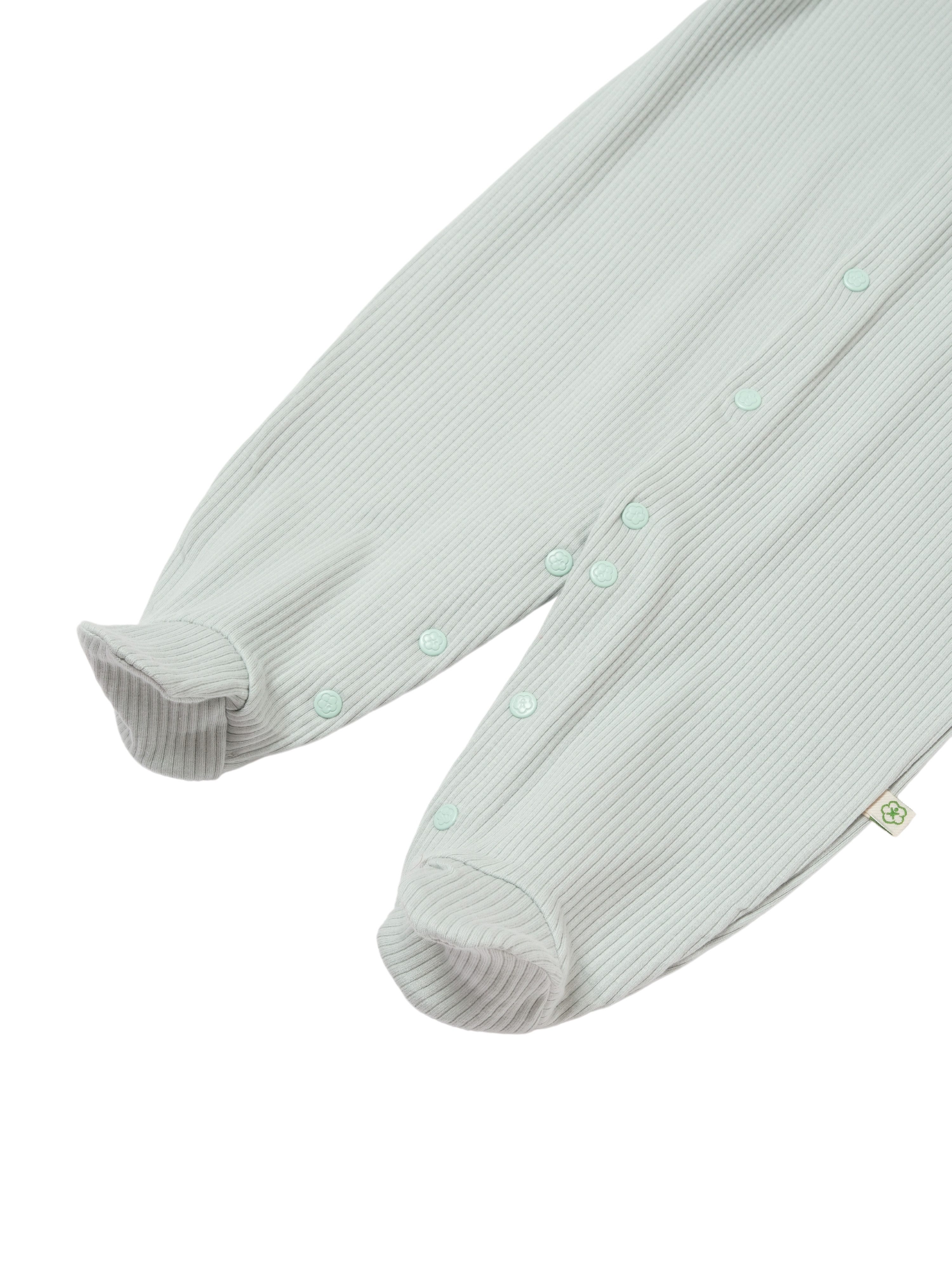 biorganic Strampler Baby Nature Relax Modal für Jungen und Mädchen Unisex Langarm (1-tlg) gerippte Textilstruktur (Ripp), Modal und Bio-Baumwolle, Größe 56 - 68