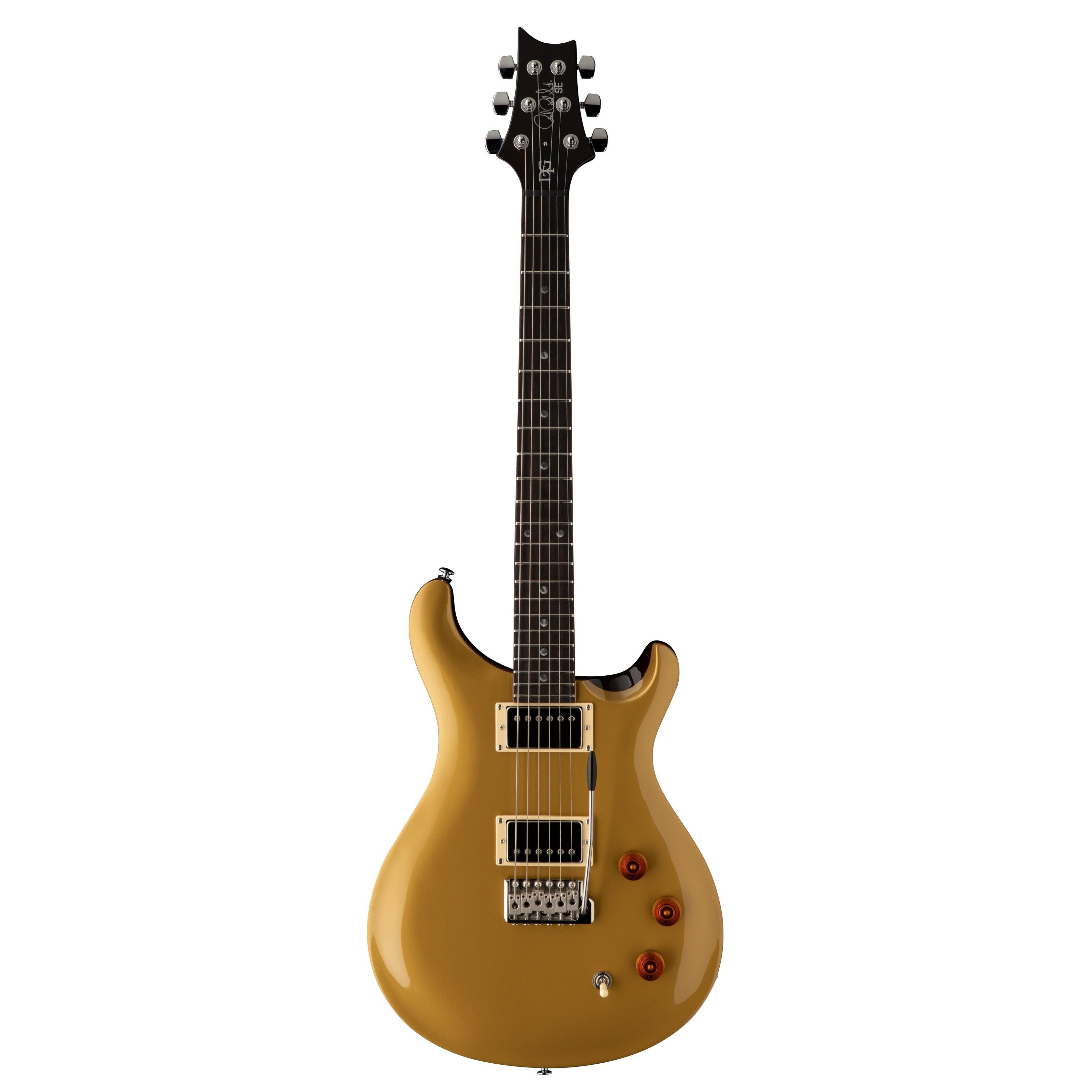 PRS E-Gitarre, SE DGT Moons Gold Top - E-Gitarre