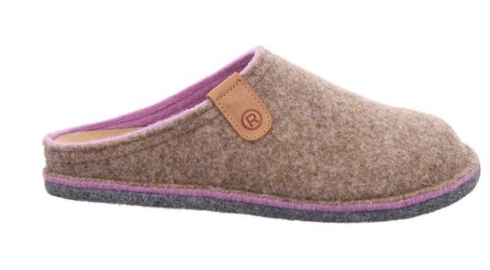 Rohde CALMYS N°15 Pantoffel Clog, Hausschuh, Homeslipper, Filz in melierter Optik