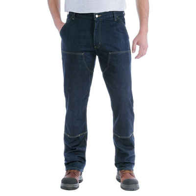 Carhartt Workerjeans DOUBLE-FRONT DUNGAREE JEANS (1-tlg)