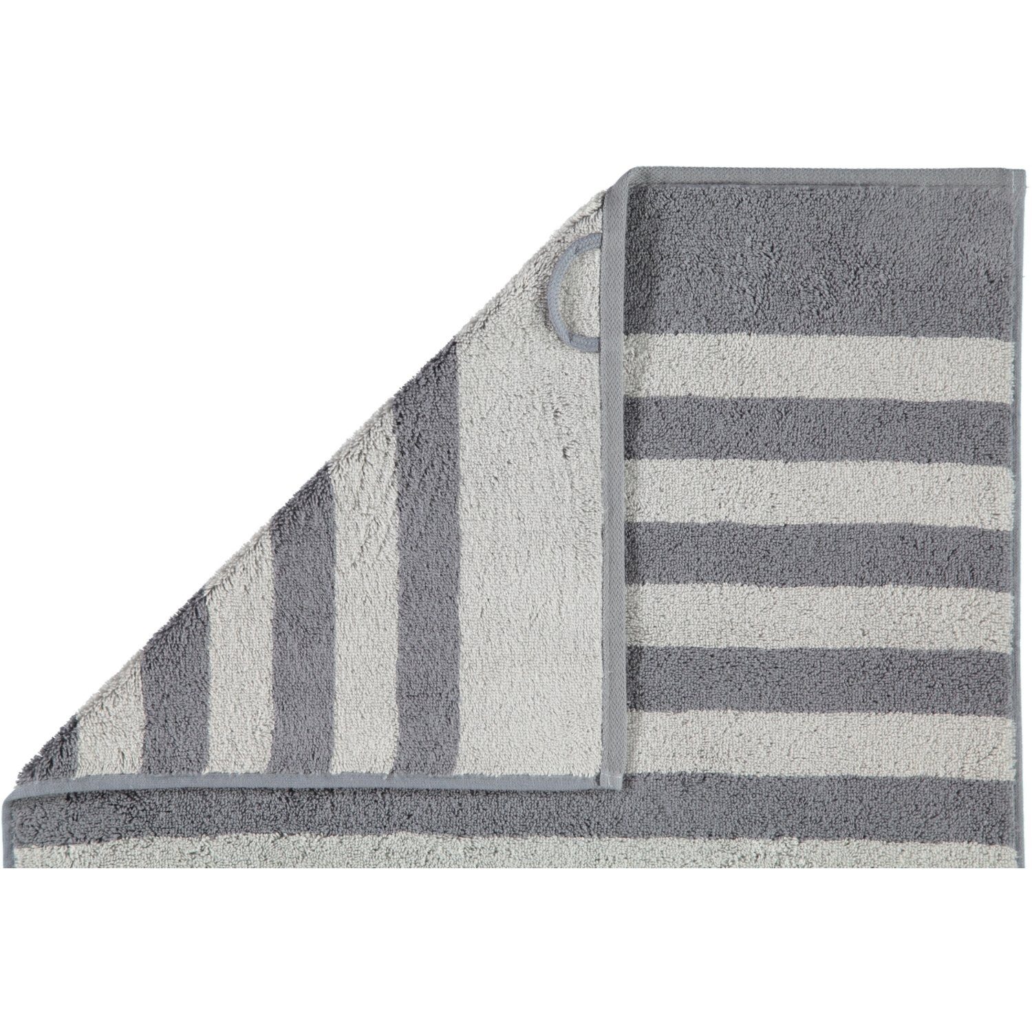 Joop! Handtücher Stripes Baumwolle 1610, (77) 100% Anthrazit Classic