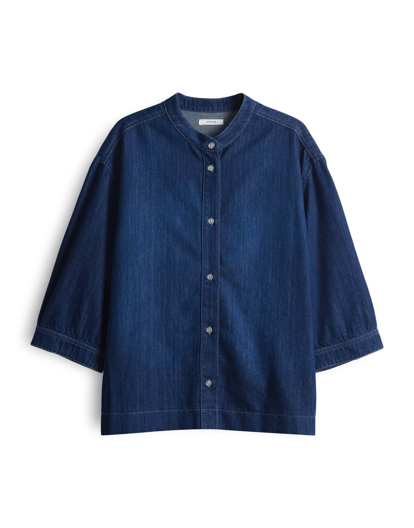 OPUS Kurzarmbluse Jeansbluse FERELLA Regular günstig online kaufen