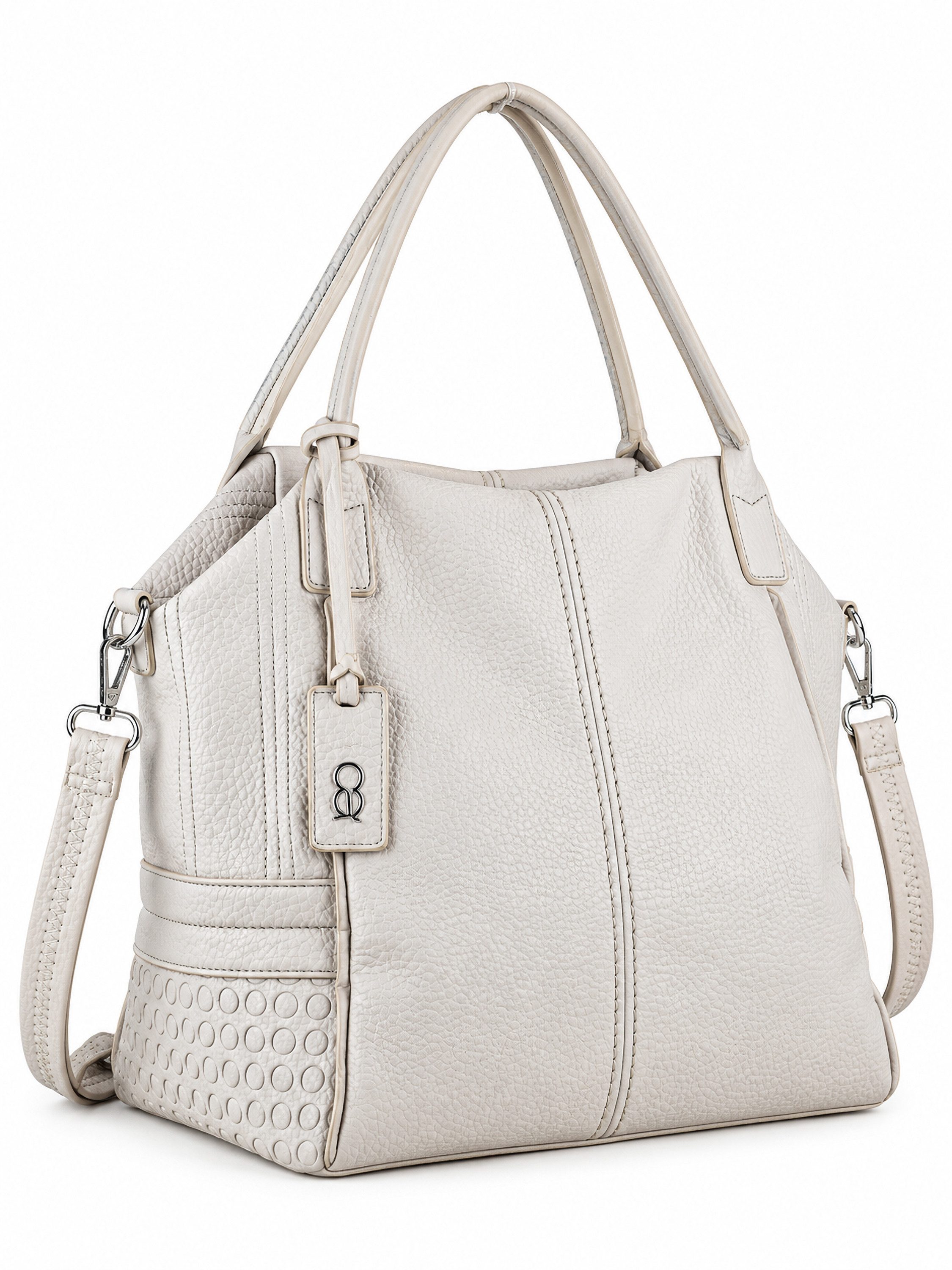 COLLEZIONE ALESSANDRO Schultertasche Basilico, mit viel Platz und langem Gurt