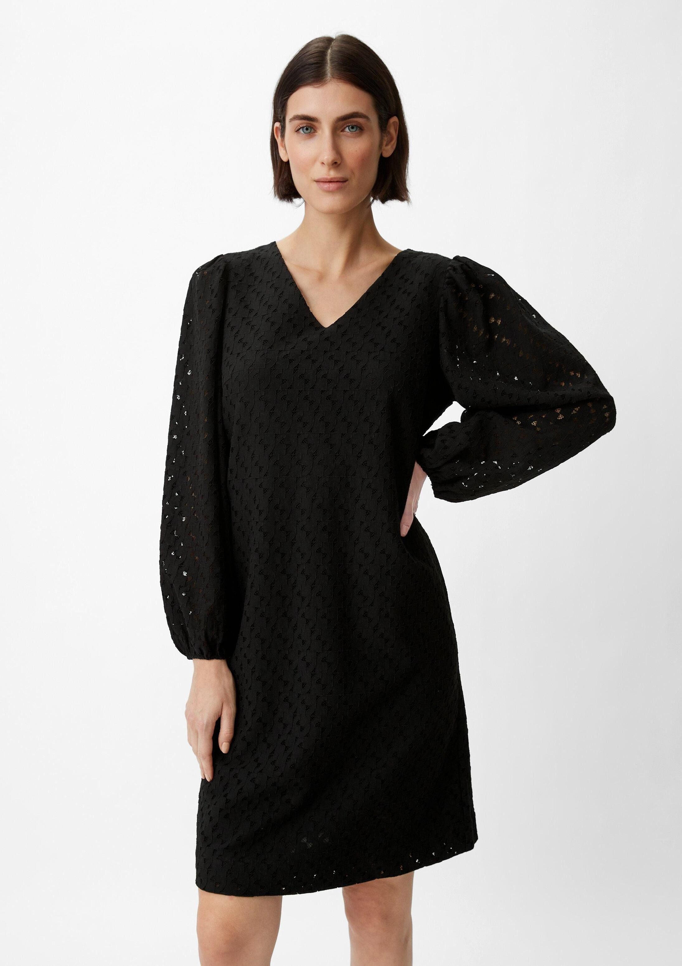 comma Minikleid Kleid Kleid aus Lochspitze