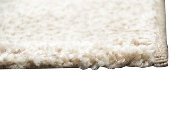 Teppich Designer Teppich Moderner Teppich Wohnzimmer Teppich Kurzflor Teppich mit Konturenschnitt Karo Muster Braun Grau Cream Taupe, Teppich-Traum, rechteckig, Höhe: 13 mm