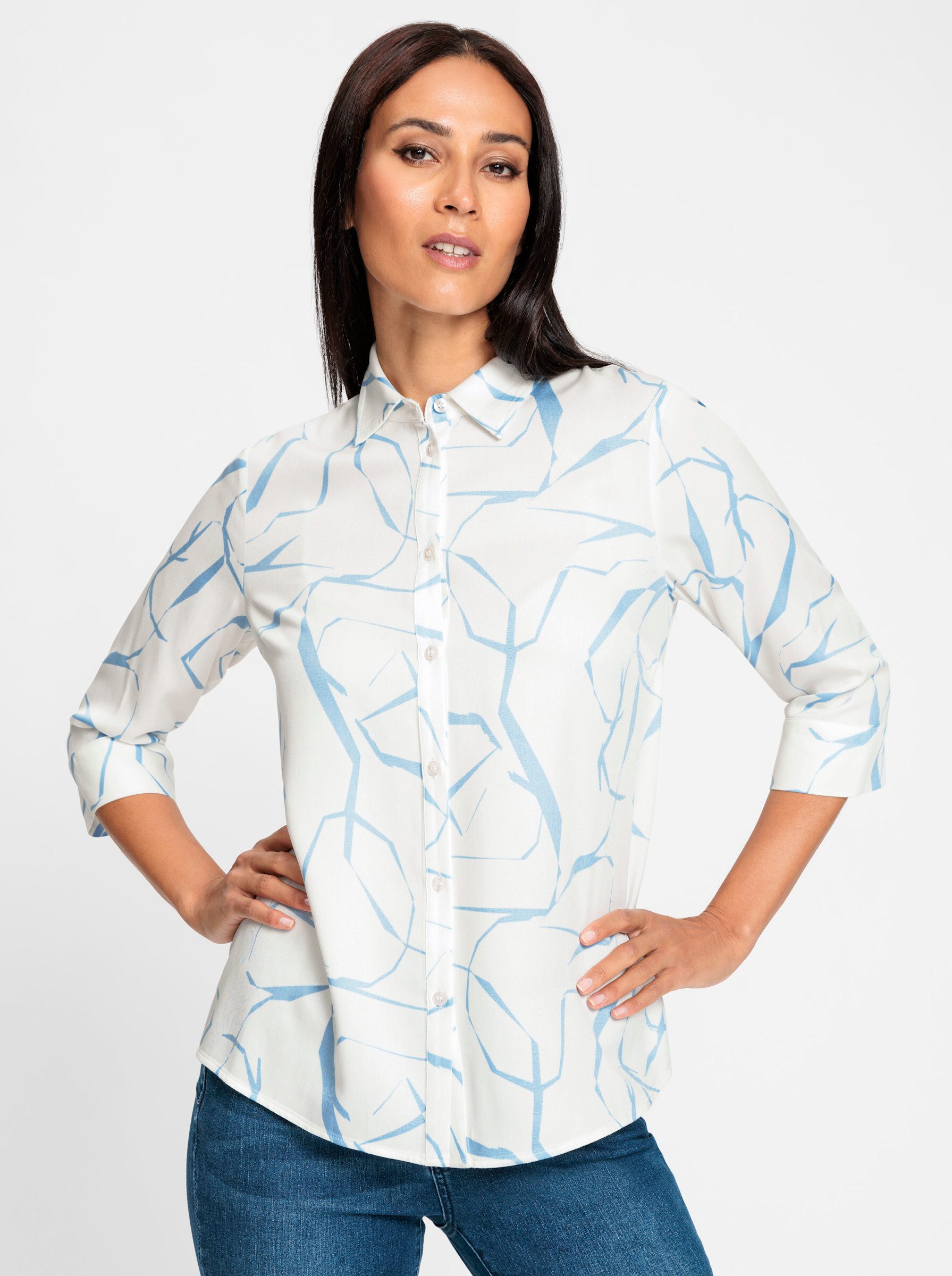 heine Klassische Bluse Hemdbluse günstig online kaufen