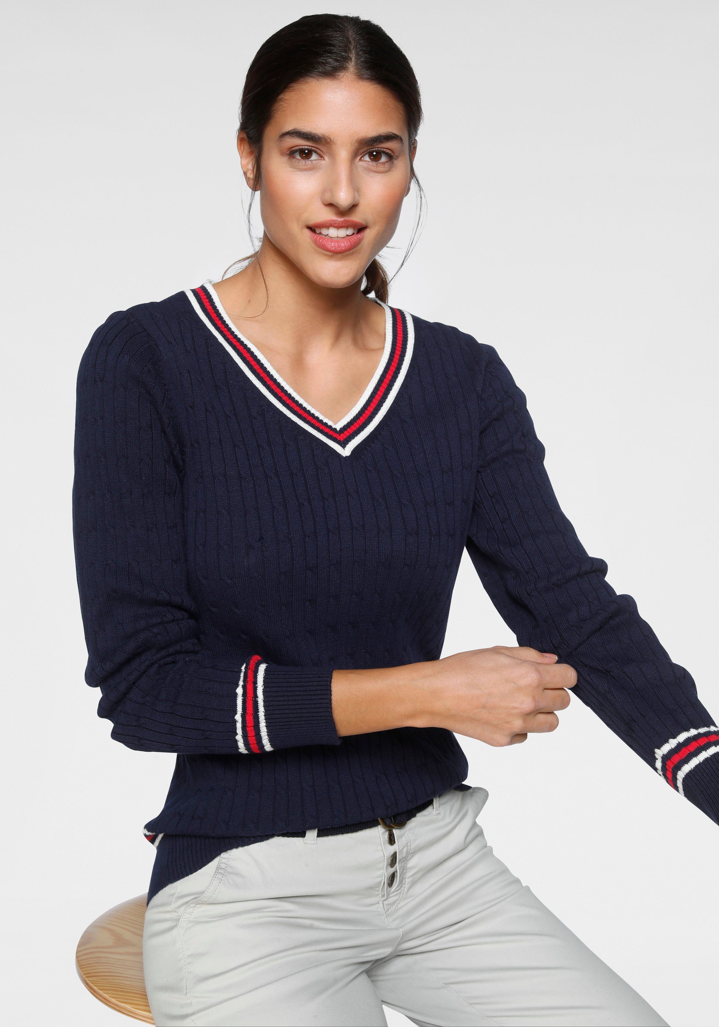 OTTO Damen Kleidung Pullover & Strickjacken Pullover Sweatshirts Kapuzensweatshirt in tollem Schnitt 