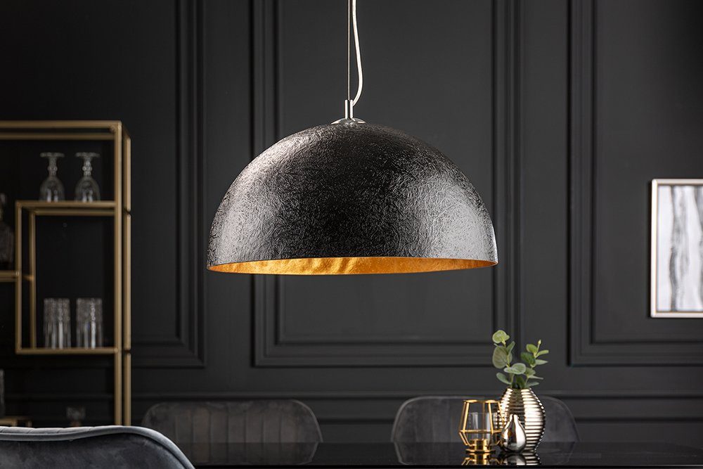 riess-ambiente Hängeleuchte GLOW 50cm schwarz / gold, ohne Leuchtmittel, Wo günstig online kaufen