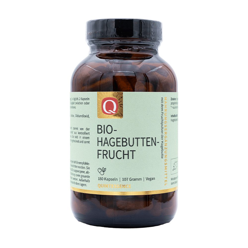 Quintessence Hagebuttenfrucht -Wildrose „Rosa canina“ - 180 Kapseln, 107 g