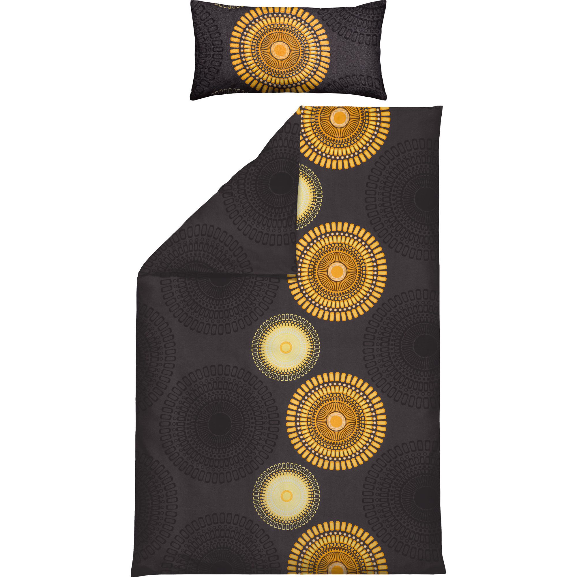 REDBEST Bettwäsche Bettwäsche, Biber, Kreise günstig online kaufen