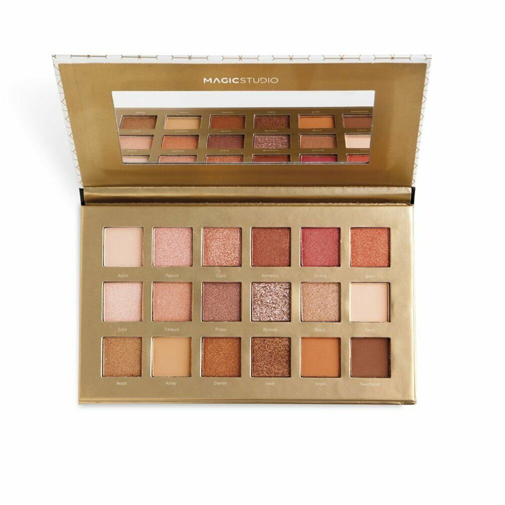 Magic Studio Lidschatten Powerful Cosmetics Eyeshadow Palette 18 Colors Diamond
