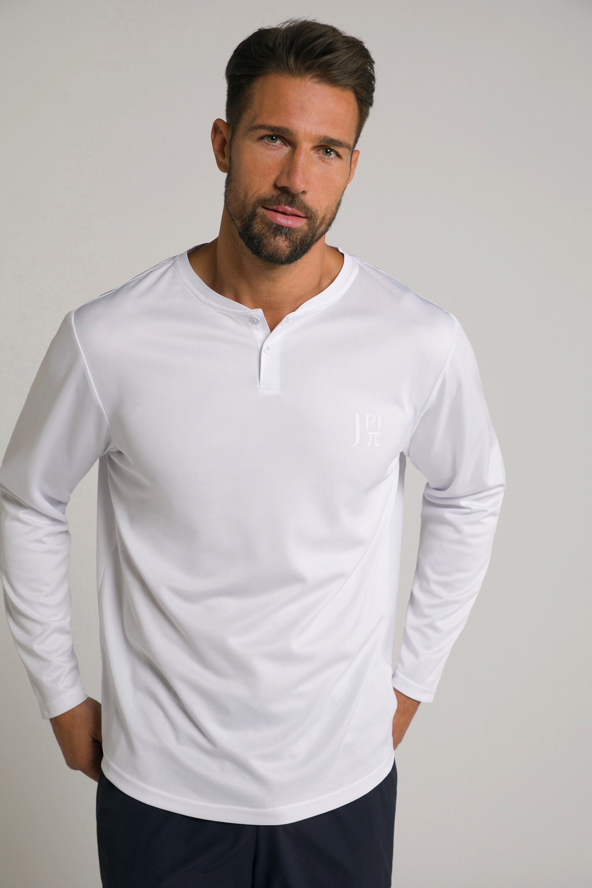 Funktions-Henley QuickDry T-Shirt Langarm JP1880