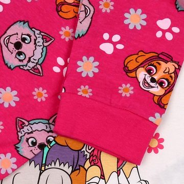 Sarcia.eu Schlafanzug Paw Patrol Skye Everest Mädchen Schlafanzug rosa-weiß 8 Jahre