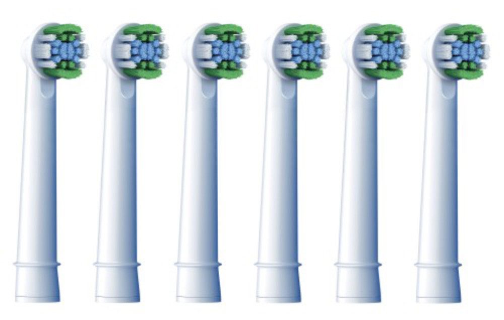 Braun Elektrische Zahnbürste Oral-B EB20RX-6 Pro Precision Clean Aufsteckbürsten weiß 6er-Pack