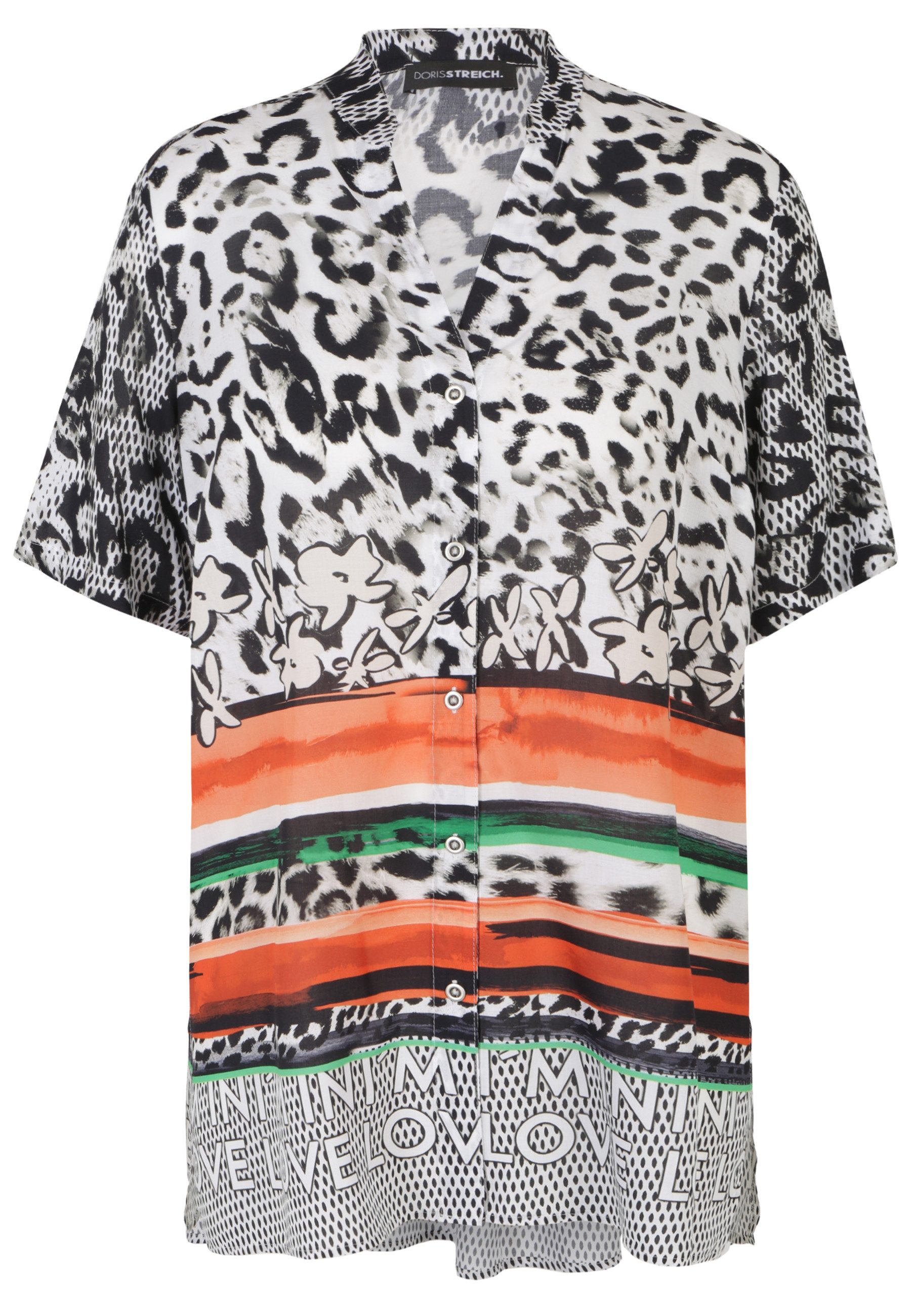 Kurzarmbluse Bluse
