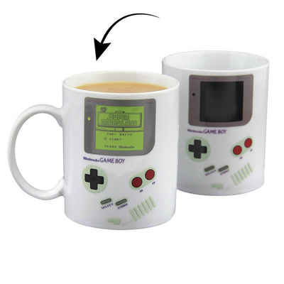 Paladone Tasse »Nintendo Gameboy Thermoeffekttasse Gameboy«, Porzellan