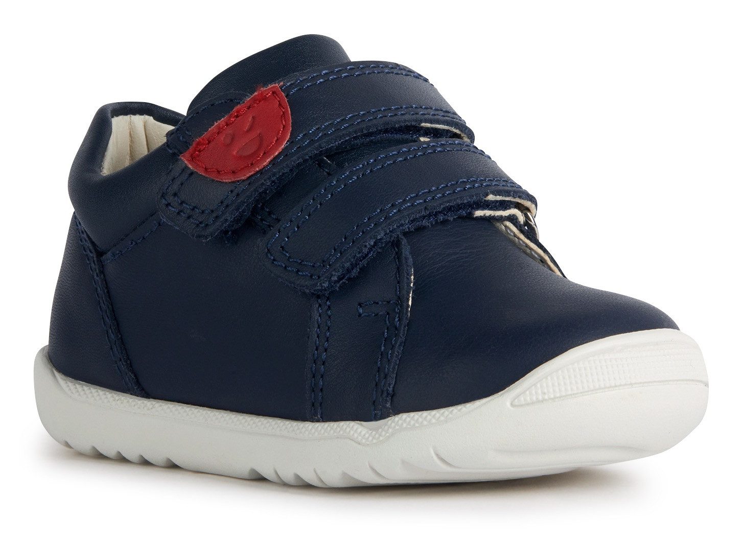 Geox B MACCHIA BOY Lauflernschuh, Babyschuh, Klettschuh, Sneaker für Laufanfänger