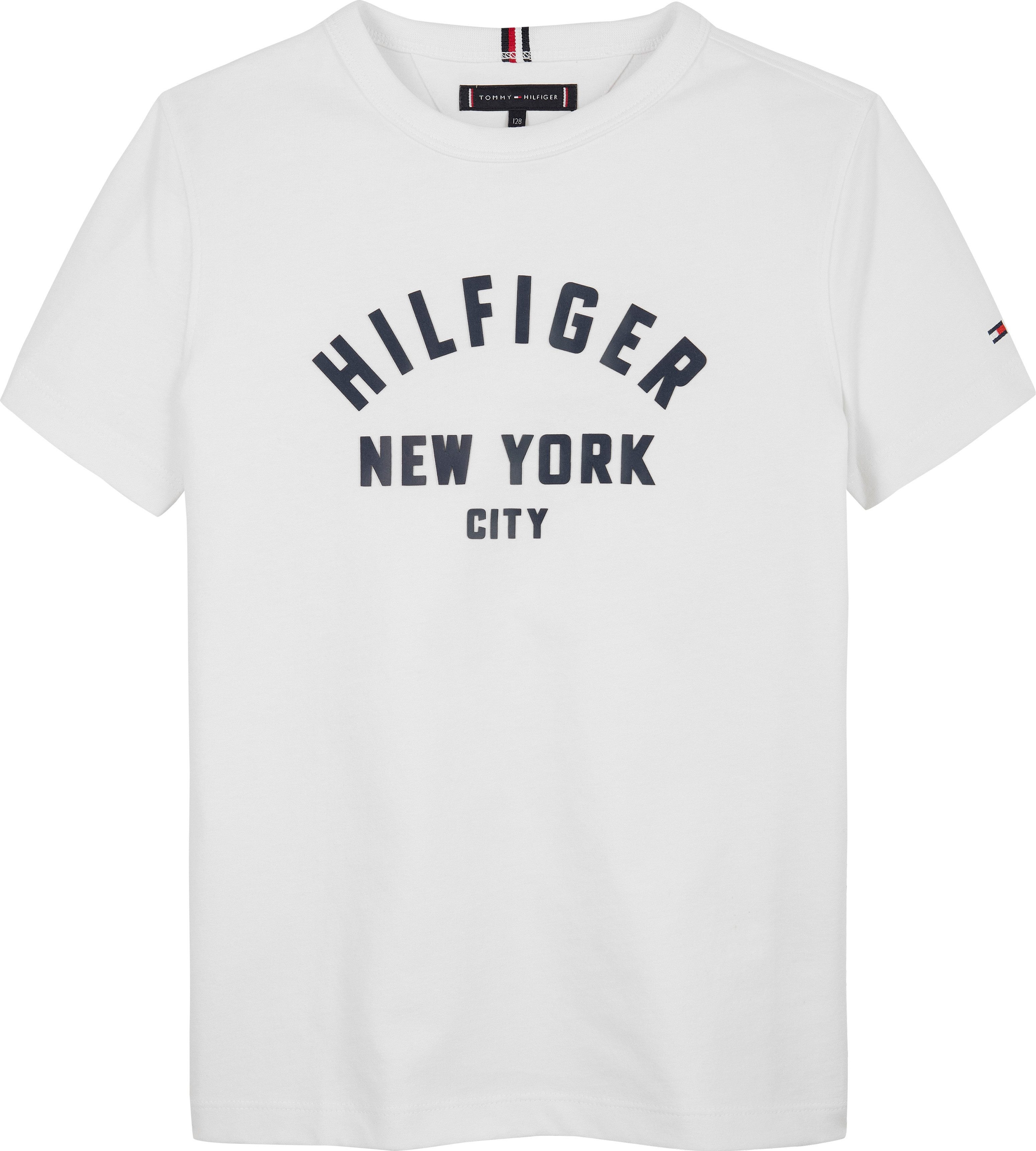 T-Shirt CURVED HILFIGER GRAPHIC TEE SS