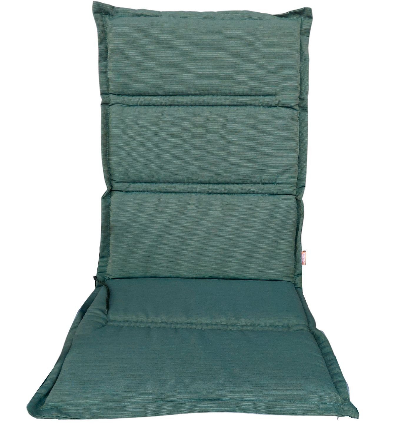 Siena Garden Sesselauflage CENTAURI Sesselauflage olivgrün 110x48x3cm Sitzkissen Stuhlkissen Sitz