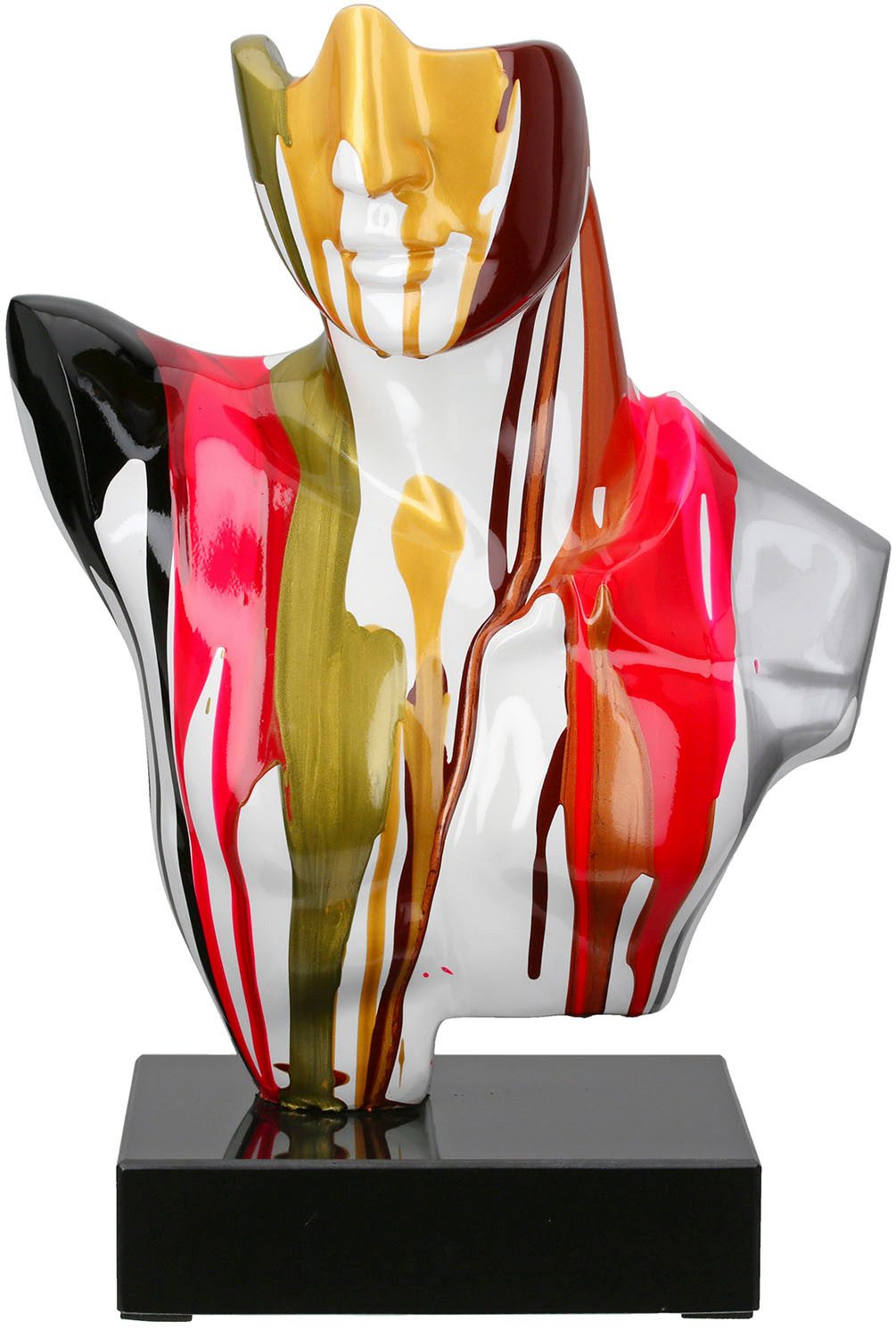 Casablanca by Gilde Dekoobjekt Skulptur Mann Bello mehrfarbig H. 41 cm (1 St)