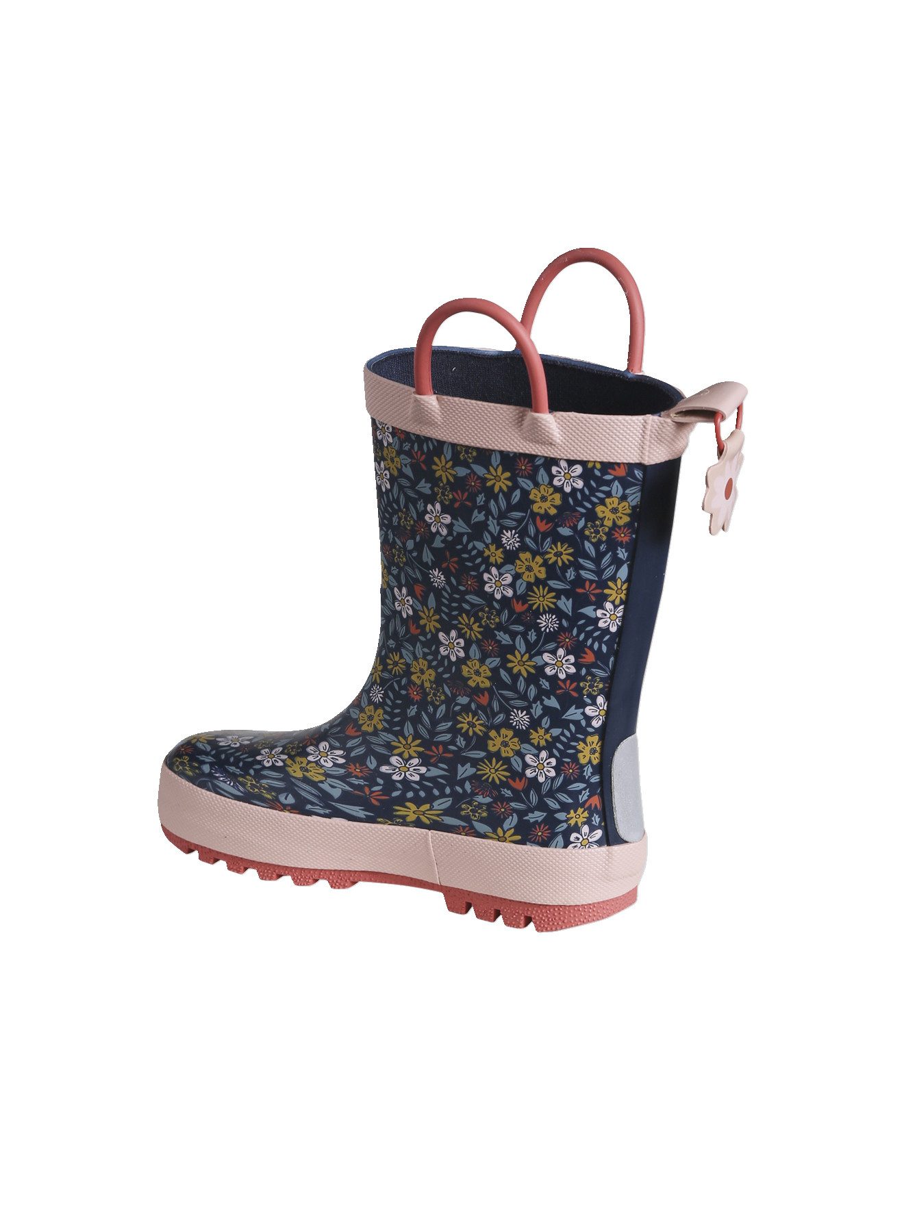vertbaudet Kinder Gummistiefel Winterstiefel Blumen oder Leo-Print