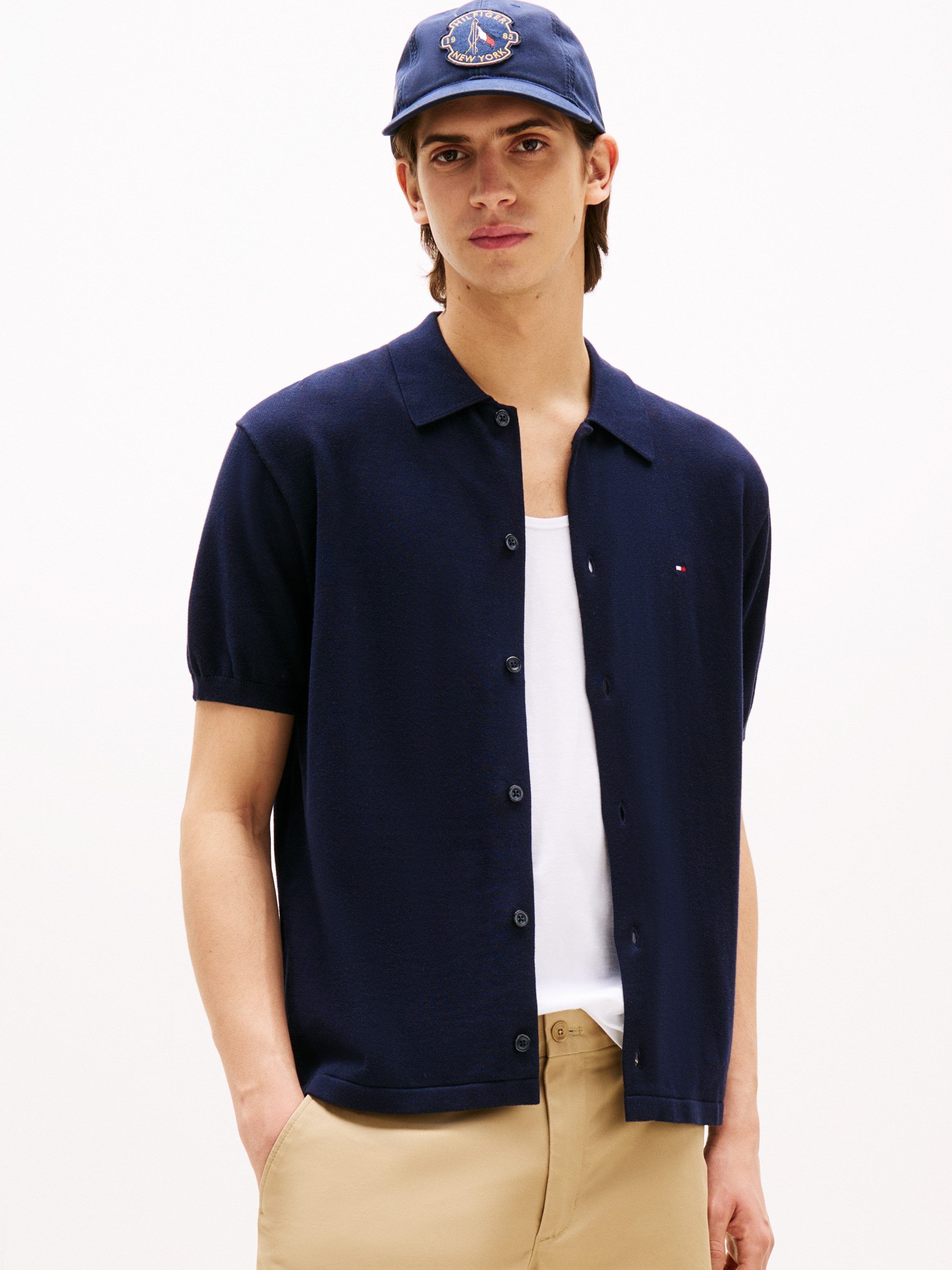 Tommy Hilfiger Kurzarmhemd ESSENTIAL COTTON SS OVER SHIRT günstig online kaufen