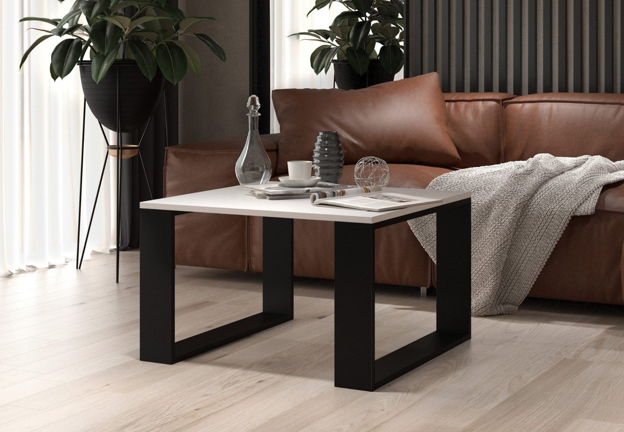 Home Collective Couchtisch Beistelltisch Loft Design, günstig online kaufen