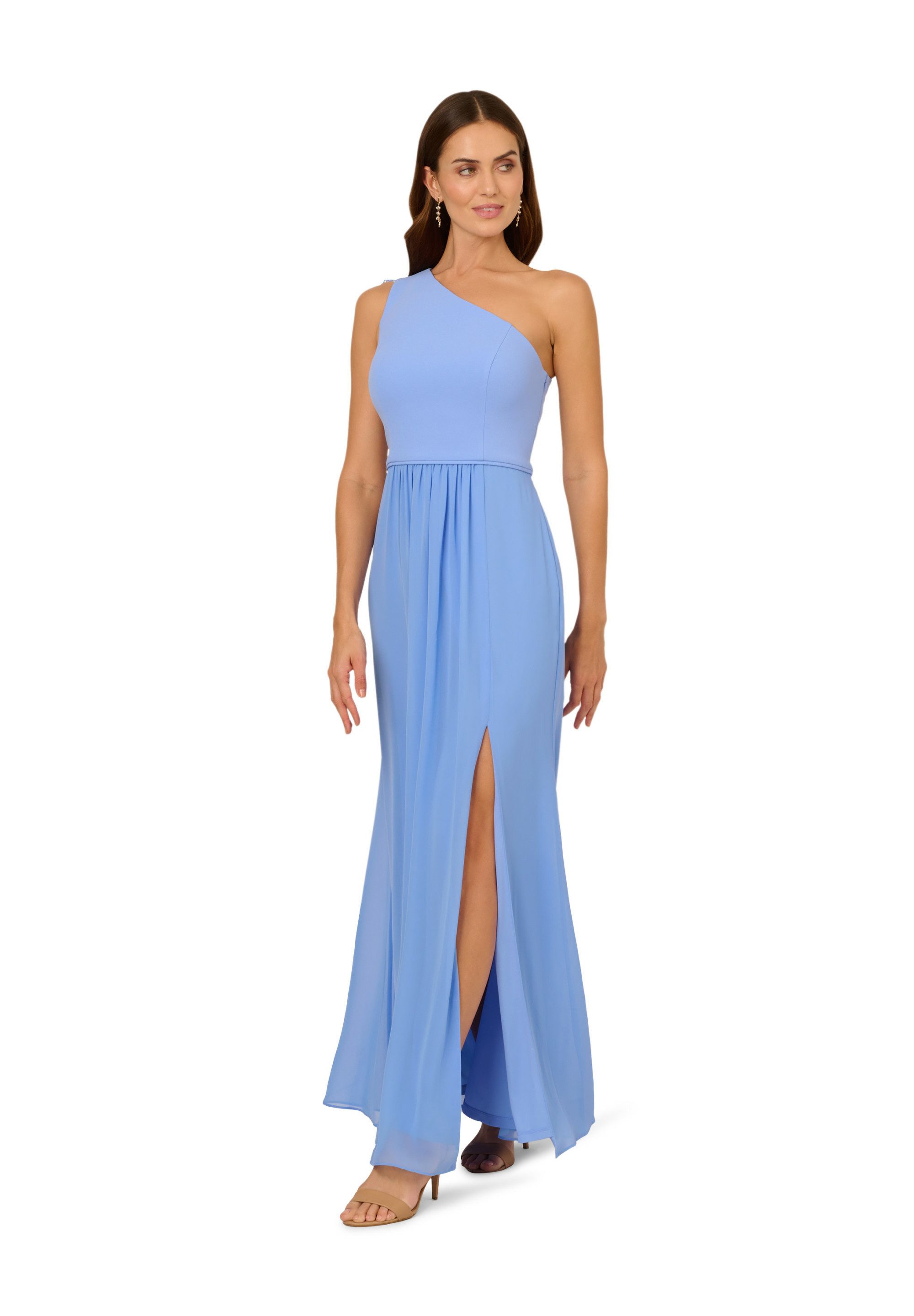 Abendkleid One Shoulder Chiffon Gown