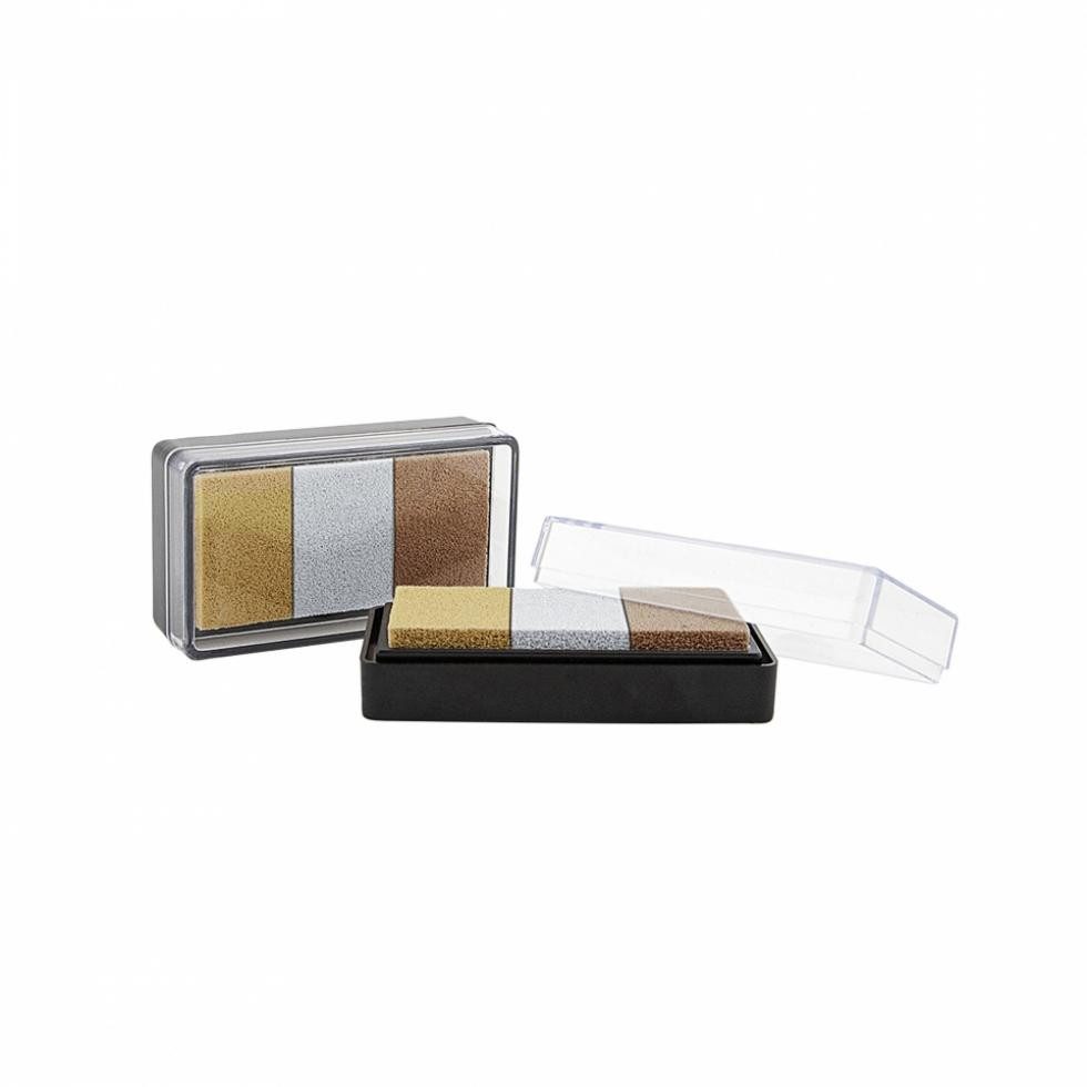 Bartl Spiel, Stempelkissen - Metallic Gold/Silber/Bronze
