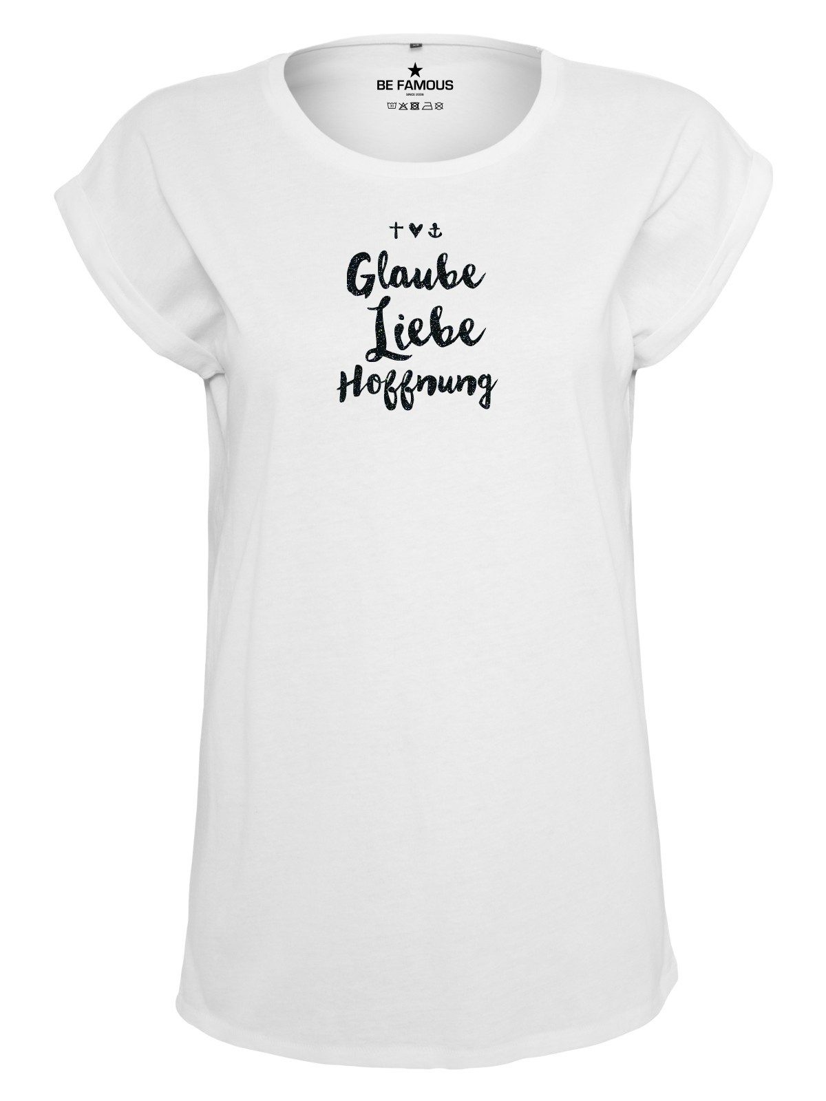 Be Famous Print-Shirt Rolled LIEBEHOFF (1-tlg) günstig online kaufen