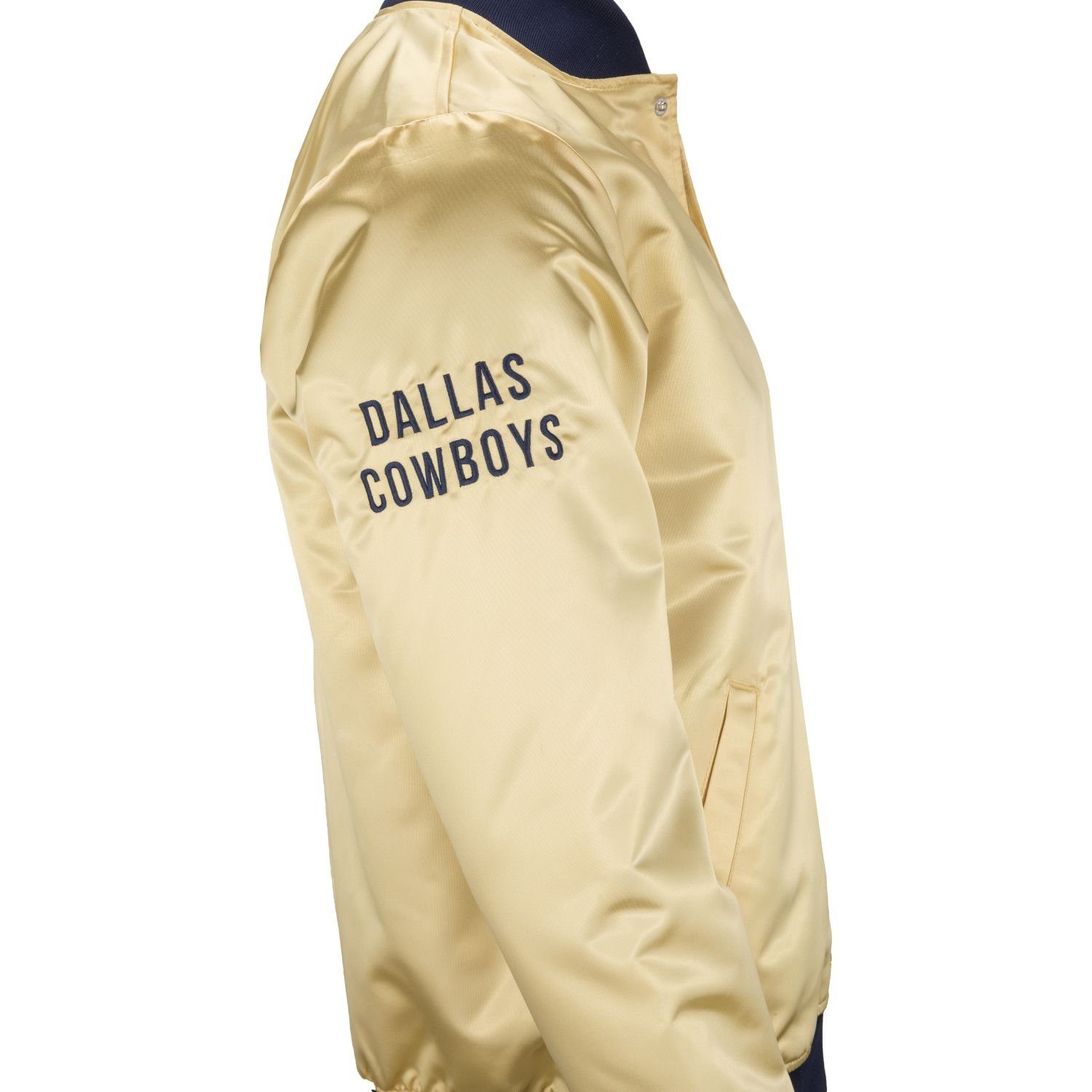 Satin Cowboys Mitchell & Dallas Ness gold Windbreaker