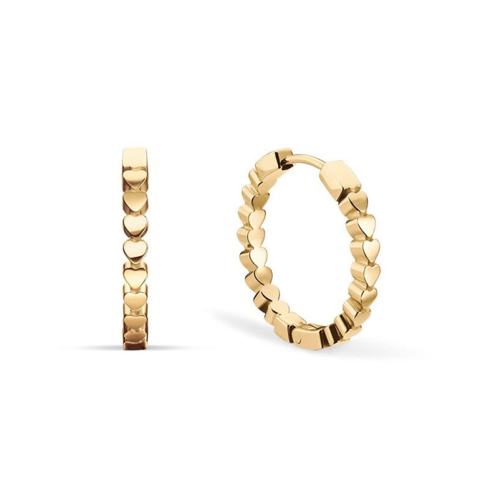 Bering Fingerring Arctic Symphony vergoldete Herzringe 732-20-05