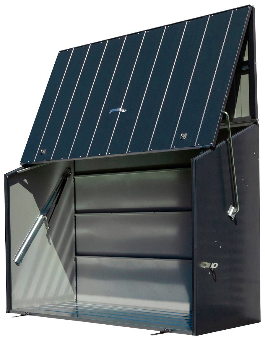 Trimetals Mülltonnenbox Sesame, Fahrradbox, BxTxH: 185x76x139 cm