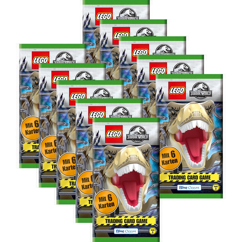 LEGO® Sammelkarte Blue Ocean - LEGO Jurassic World - Serie 3 - 10 Booster