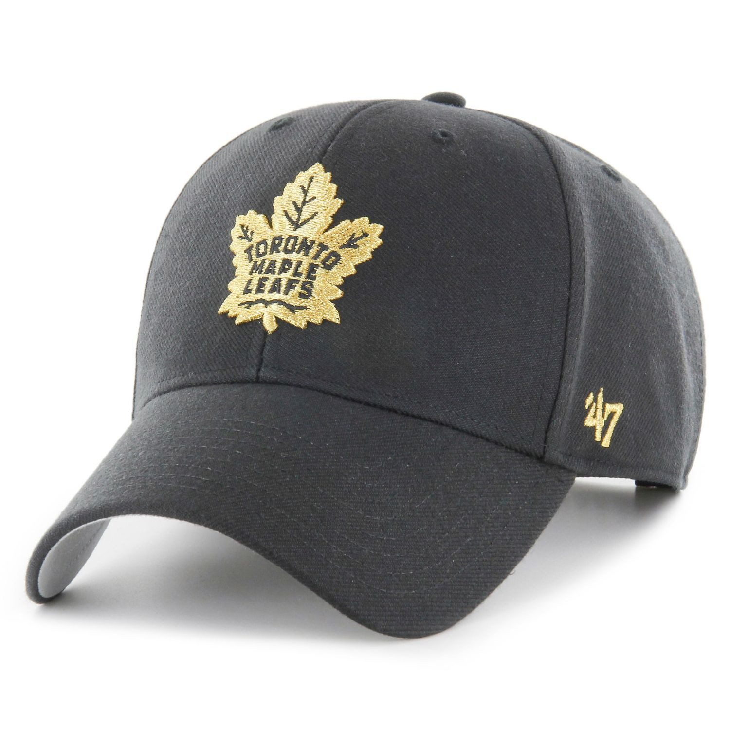Snapback Cap GOLD METALLIC Toronto Maple Leafs